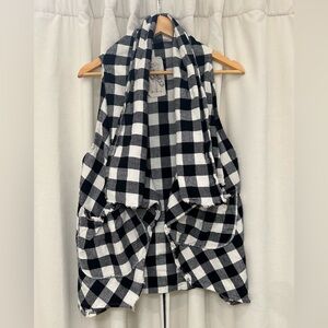 Plaid Vest